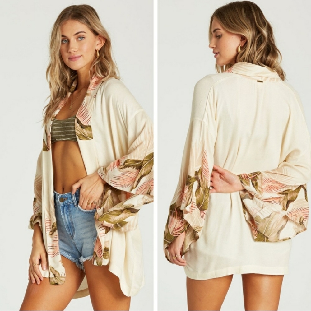 Billabong Ko Ko Mo Kimono Cover Up - Picture 8 of 10